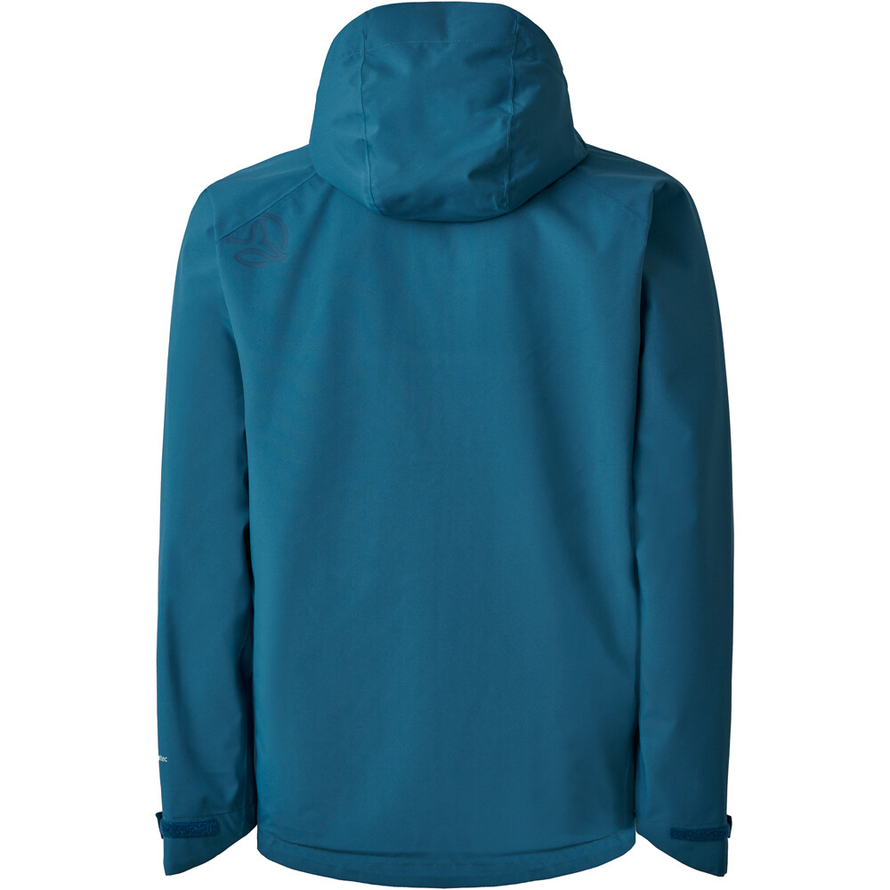 Ternua chaqueta impermeable hombre VALDUR JKT M vista trasera