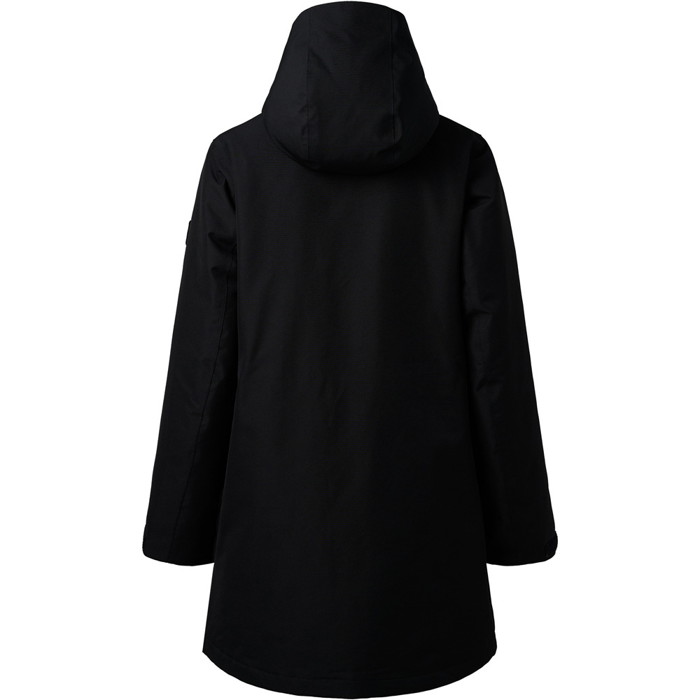 Ternua chaqueta impermeable insulada mujer LABRADOR PARKA W vista trasera