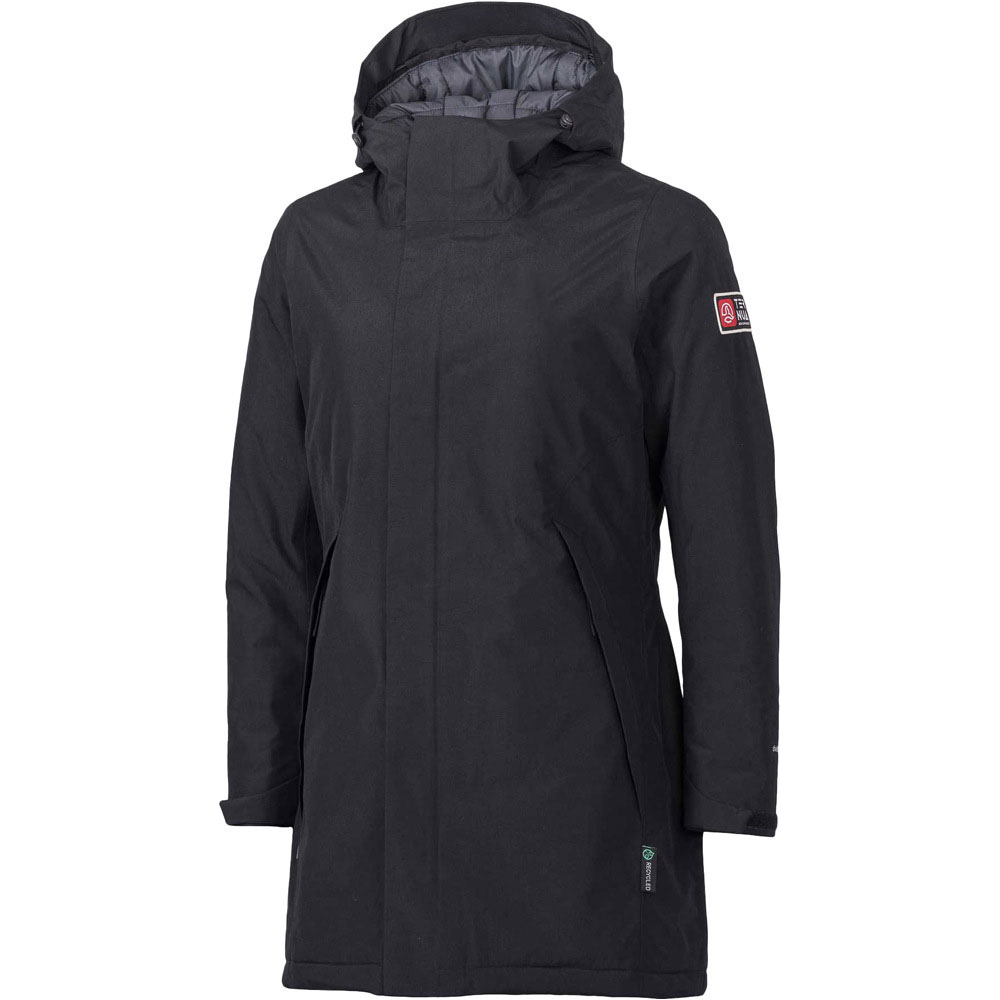 Ternua chaqueta impermeable insulada mujer NASKAUPI JKT W vista frontal