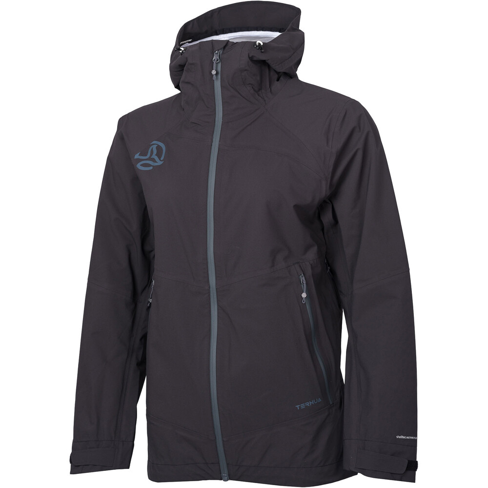 Ternua chaqueta impermeable mujer ARKO JKT vista frontal