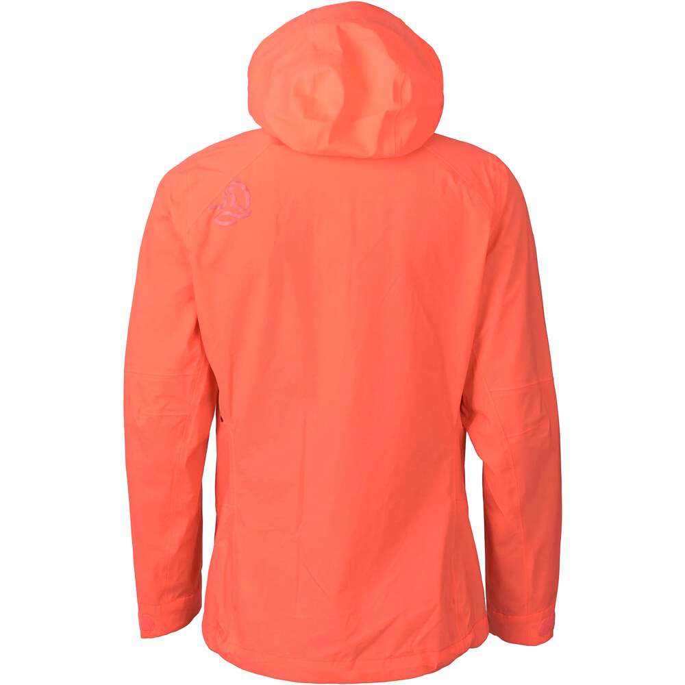 Ternua chaqueta impermeable mujer ARKO JKT W vista trasera