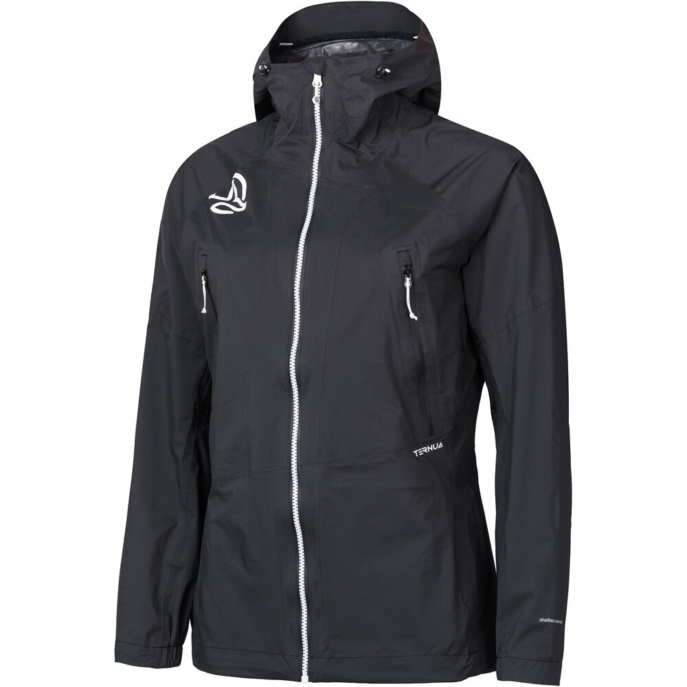Ternua chaqueta impermeable mujer KARS 2.0 JKT W vista frontal