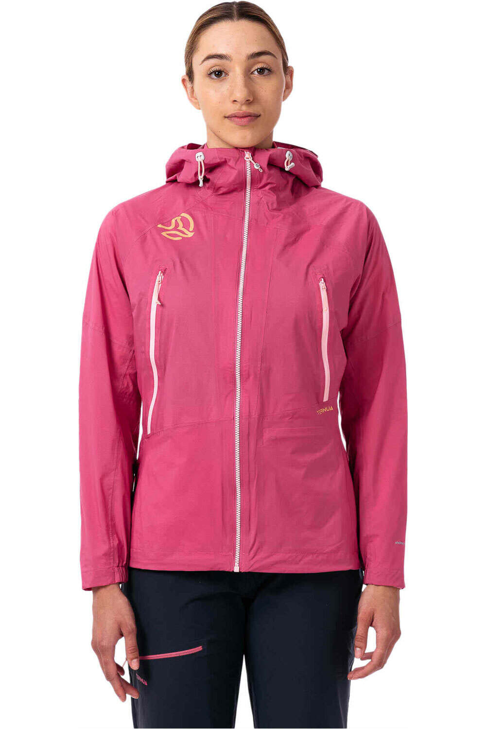 Ternua chaqueta impermeable mujer KARS 2.0 JKT W vista trasera