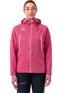 Ternua chaqueta impermeable mujer KARS 2.0 JKT W vista trasera