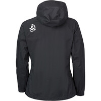 Ternua chaqueta impermeable mujer KARS 2.0 JKT W vista trasera