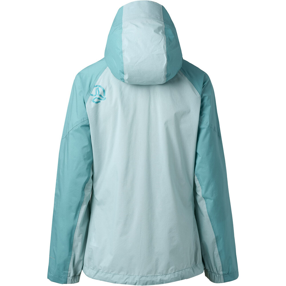 Ternua chaqueta impermeable mujer KARS 2.0 JKT W vista trasera