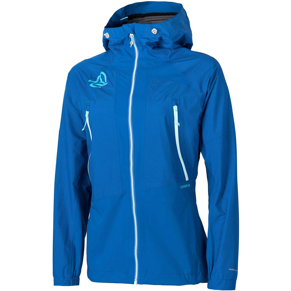 Ternua chaqueta impermeable mujer KARSA JKT W vista frontal