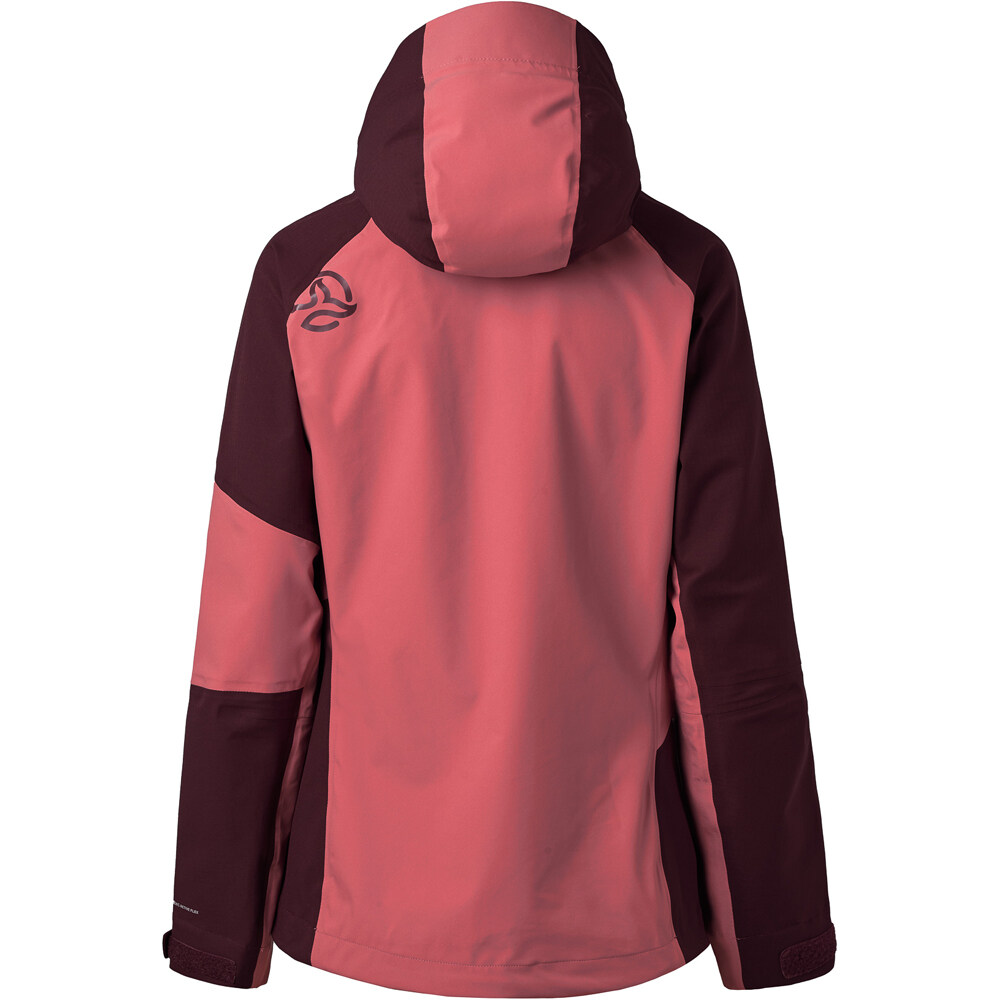 Ternua chaqueta impermeable mujer KLIMMER JKT W MO vista trasera
