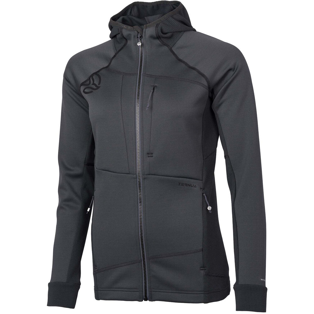 Ternua chaqueta impermeable mujer SAKKETA 2.0 HOOD JKT vista frontal