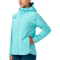 Ternua chaqueta impermeable mujer VALDUR JKT W vista detalle
