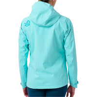 Ternua chaqueta impermeable mujer VALDUR JKT W vista trasera