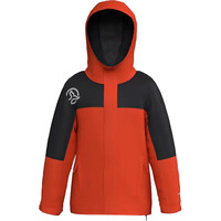 Ternua chaqueta impermeable niño MENDI JKT K vista frontal