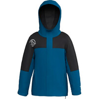 Ternua chaqueta impermeable niño MENDI JKT K vista trasera