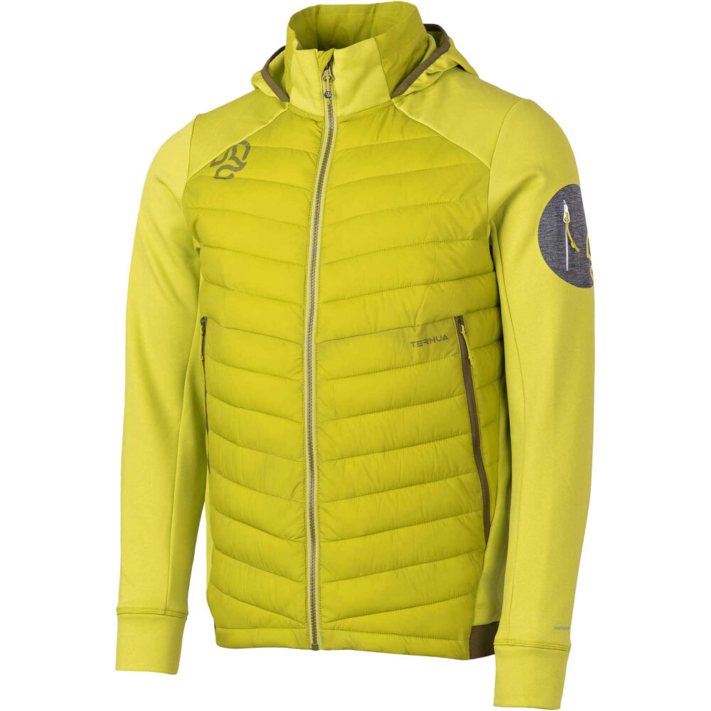 Ternua chaqueta outdoor hombre YUKKON 2.0 HYBRID JKT M vista frontal