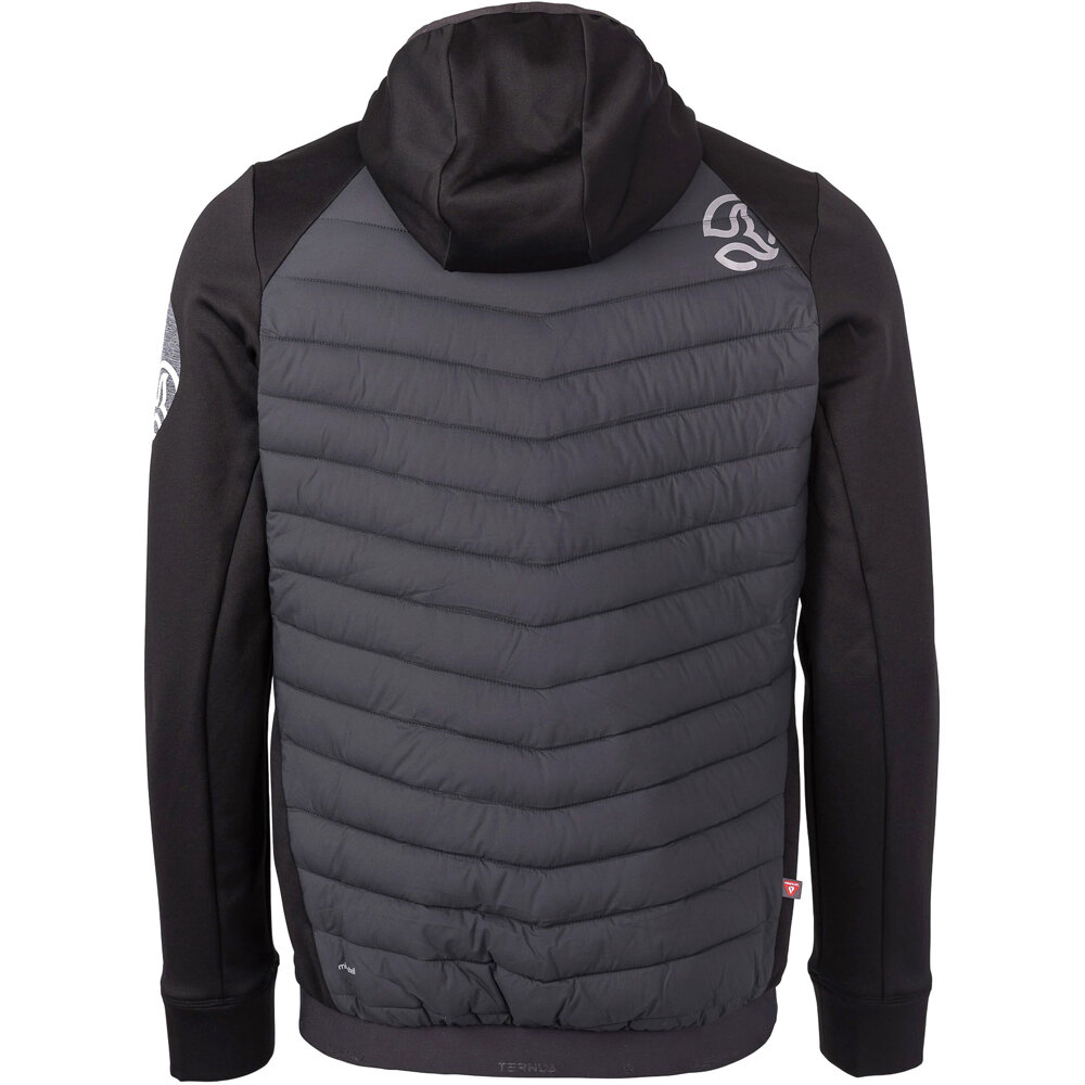Ternua chaqueta outdoor hombre YUKKON 2.0 HYBRID JKT M vista trasera