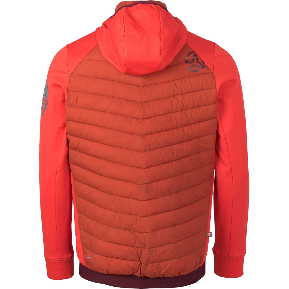 Ternua chaqueta outdoor hombre YUKKON 2.0 HYBRID JKT M vista trasera