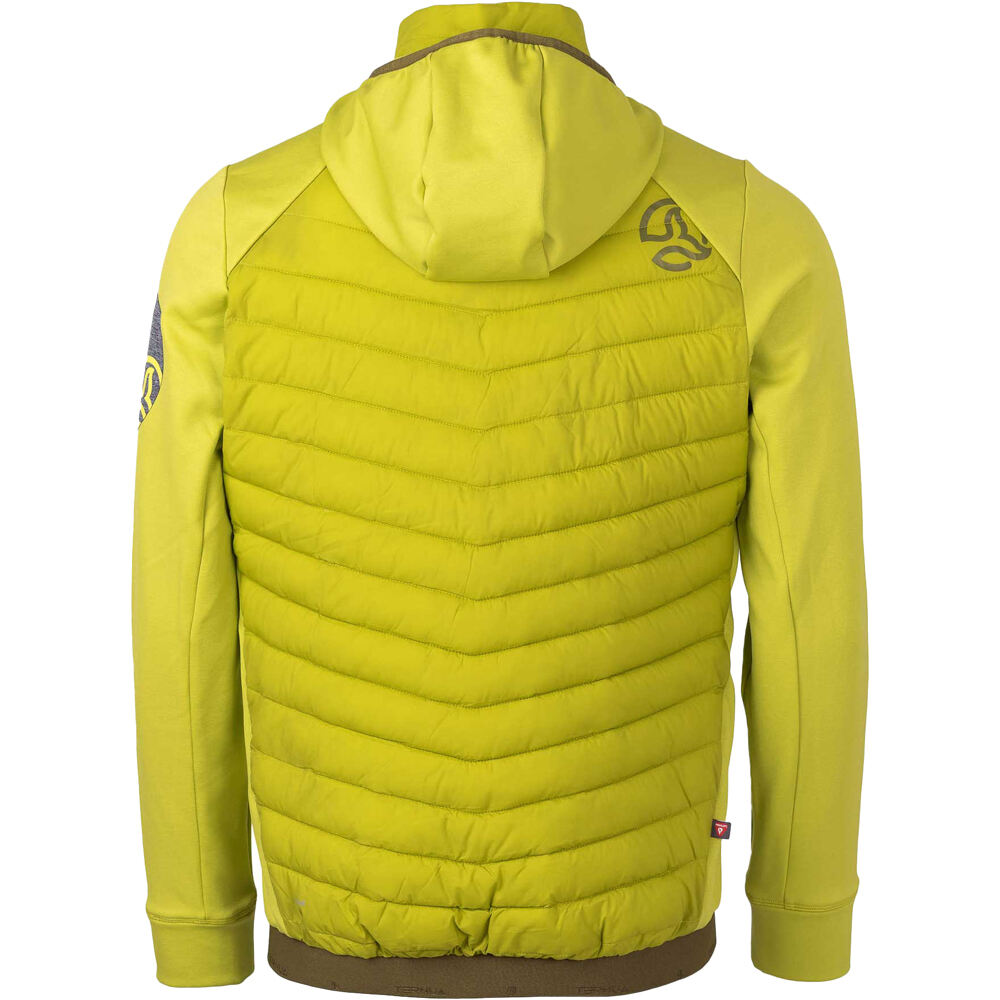 Ternua chaqueta outdoor hombre YUKKON 2.0 HYBRID JKT M vista trasera