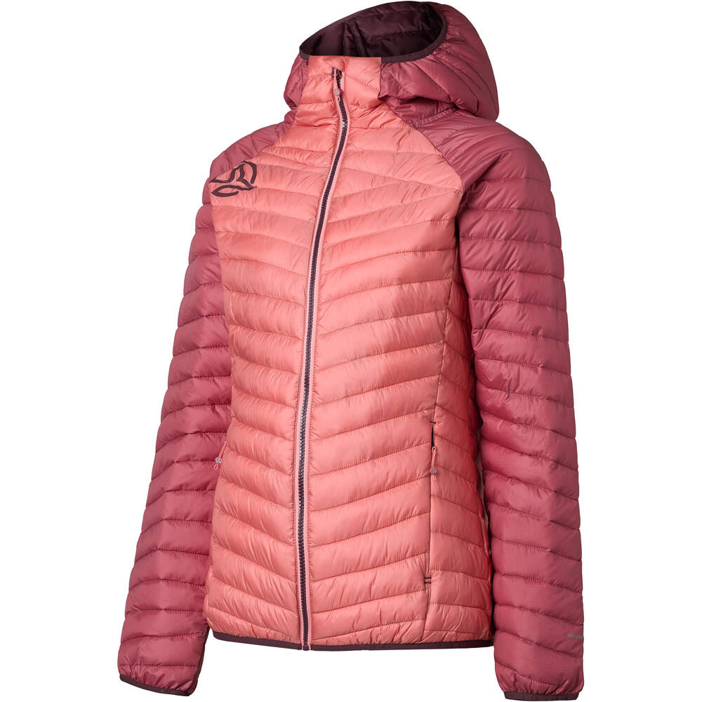 Ternua chaqueta outdoor mujer BIONIK HOOD JKT W vista frontal