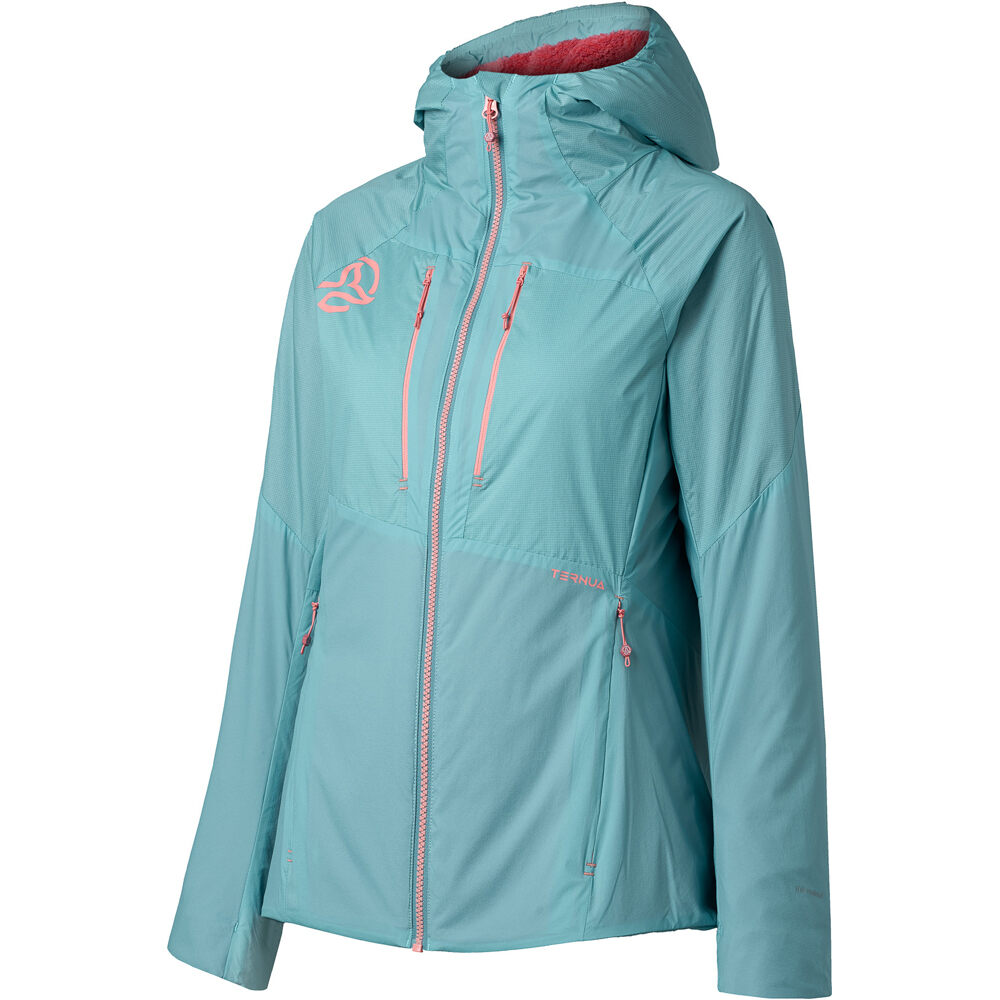 Ternua chaqueta outdoor mujer KIMOA JKT W vista frontal