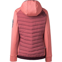 Ternua chaqueta outdoor mujer YUKKON 2.0 HYBRID JKT W vista trasera