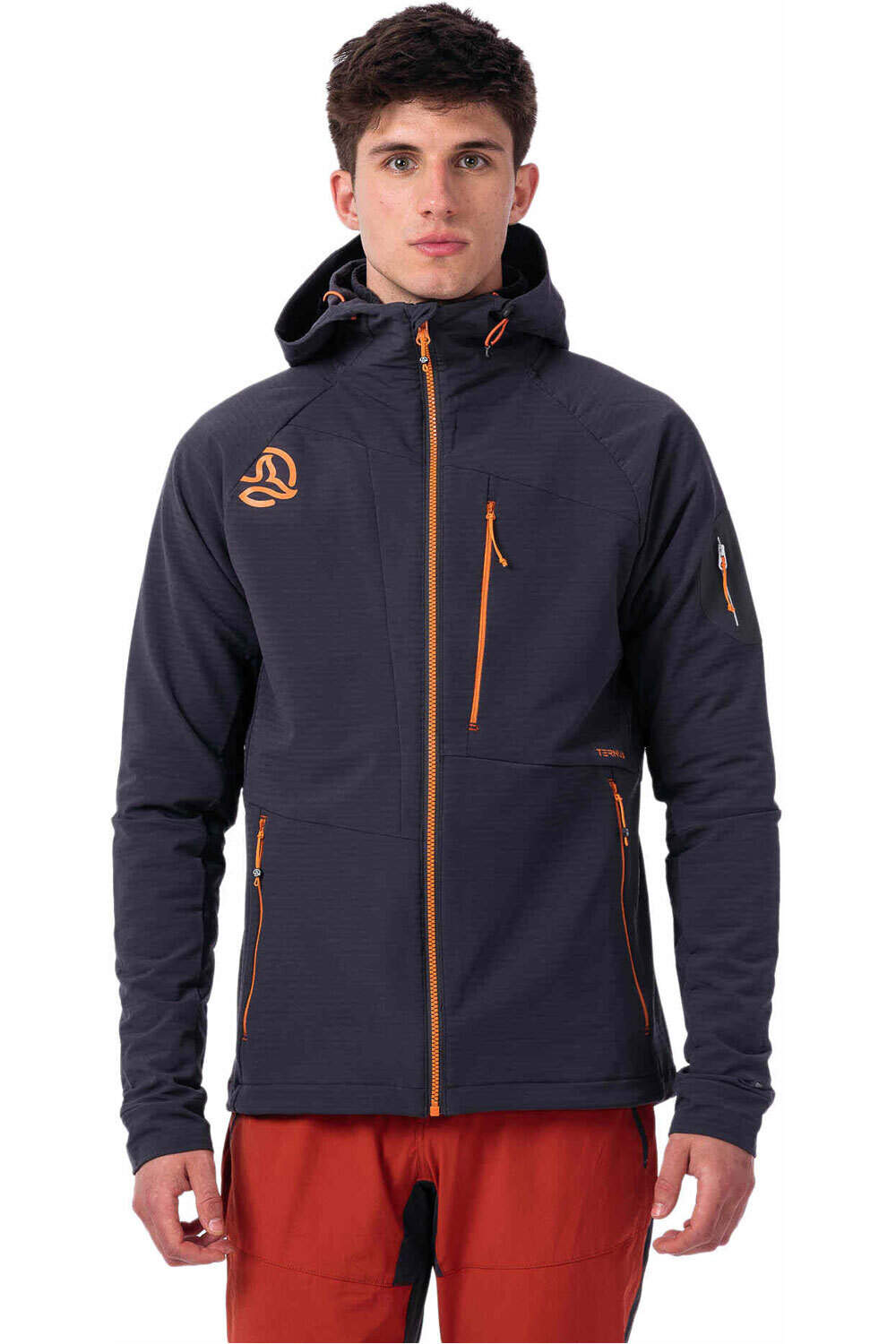 Ternua chaqueta softshell hombre TORSEN HARD HOOD JKT M vista frontal