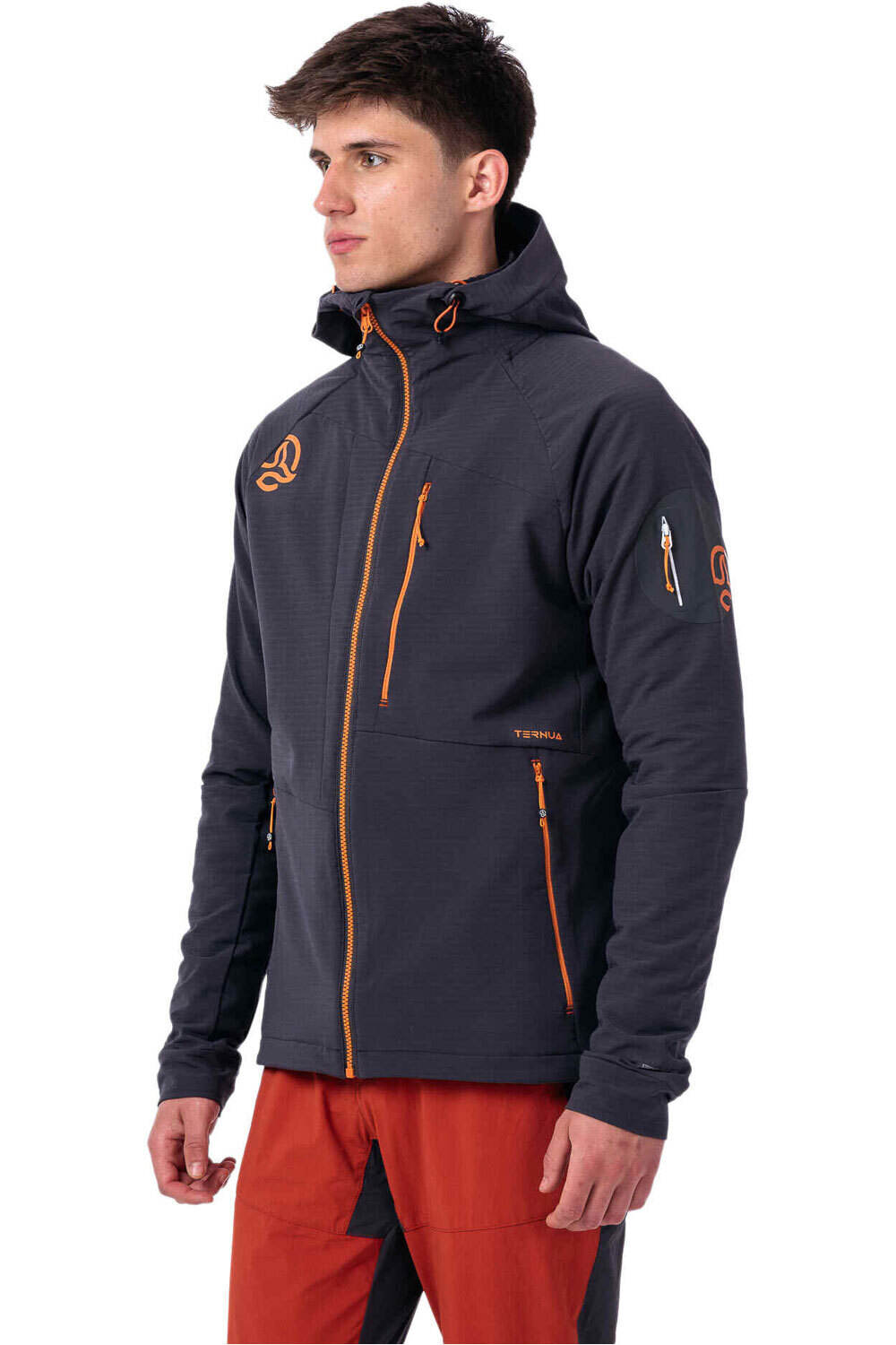 Ternua chaqueta softshell hombre TORSEN HARD HOOD JKT M vista trasera