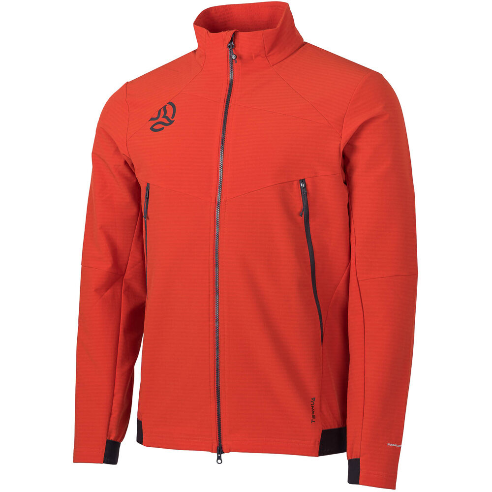 Ternua chaqueta softshell hombre VERKOM HARD LITE M vista frontal