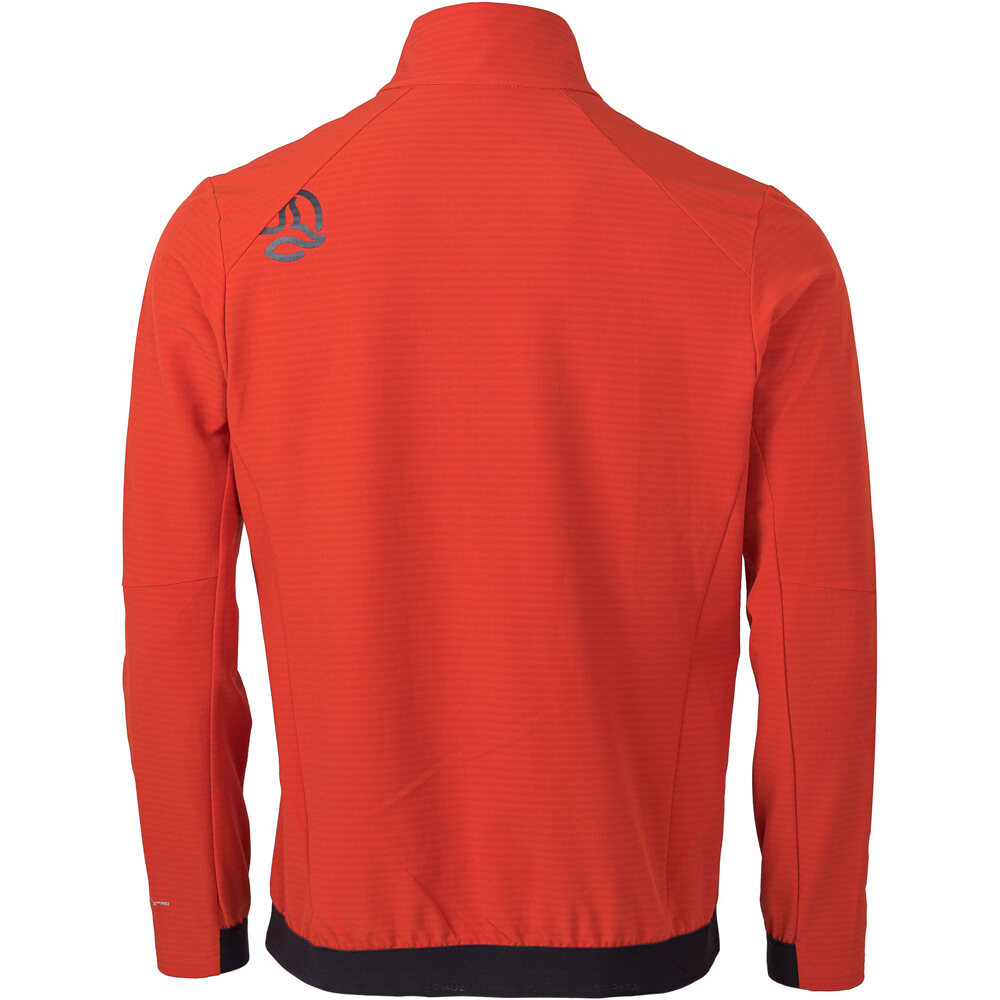 Ternua chaqueta softshell hombre VERKOM HARD LITE M vista trasera