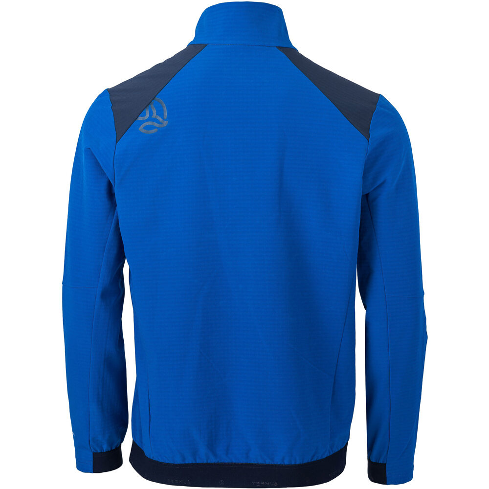 Ternua chaqueta softshell hombre VERKOM HARD LITE M vista trasera