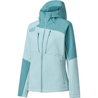 Ternua chaqueta softshell mujer LOKKTA HARD HOOD JKT W vista frontal