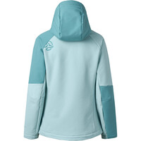 Ternua chaqueta softshell mujer LOKKTA HARD HOOD JKT W vista trasera