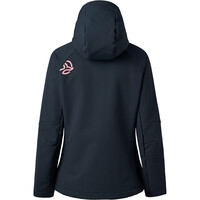 Ternua chaqueta softshell mujer LOKKTA HARD HOOD JKT W vista trasera