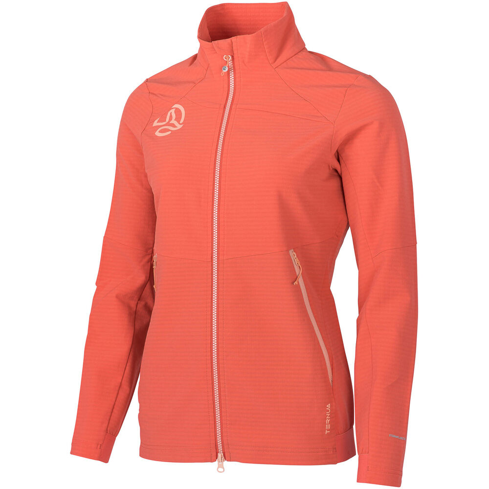 Ternua chaqueta softshell mujer VERKAM HARD LITE W vista frontal