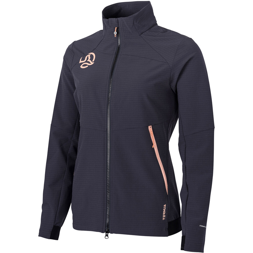 Ternua chaqueta softshell mujer VERKAM HARD LITE W vista frontal