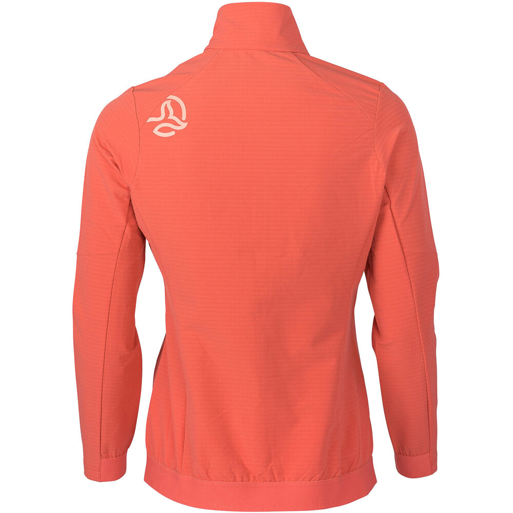Ternua chaqueta softshell mujer VERKAM HARD LITE W vista trasera