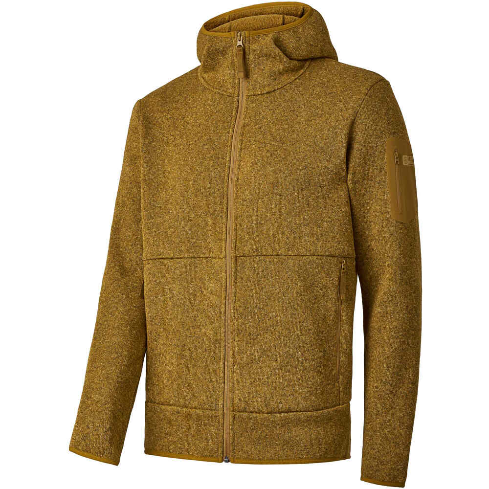 Ternua forro polar hombre INNU LOW IMPACT HOODY M vista frontal