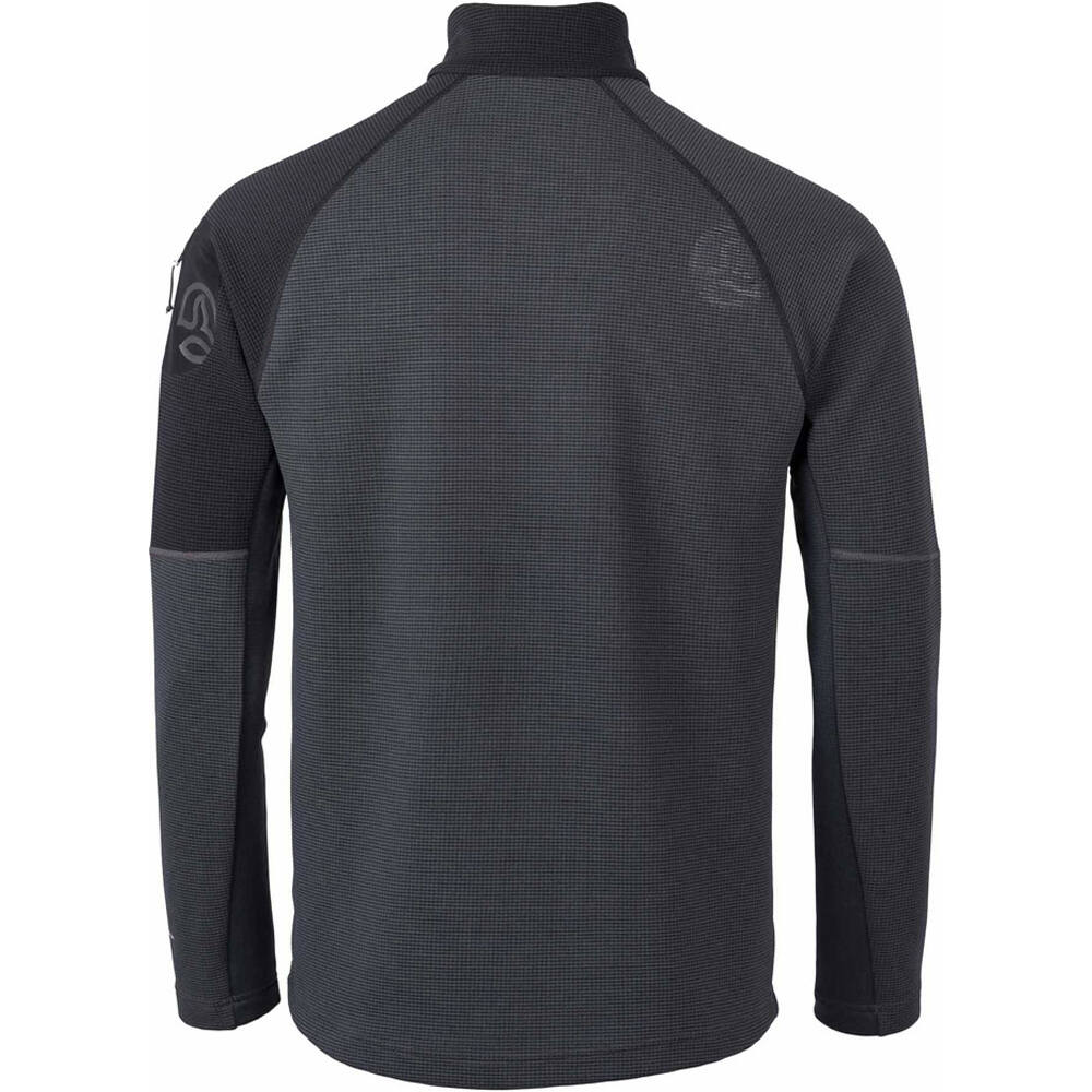 Ternua forro polar hombre LEMIK 1/2  ZIP M vista trasera