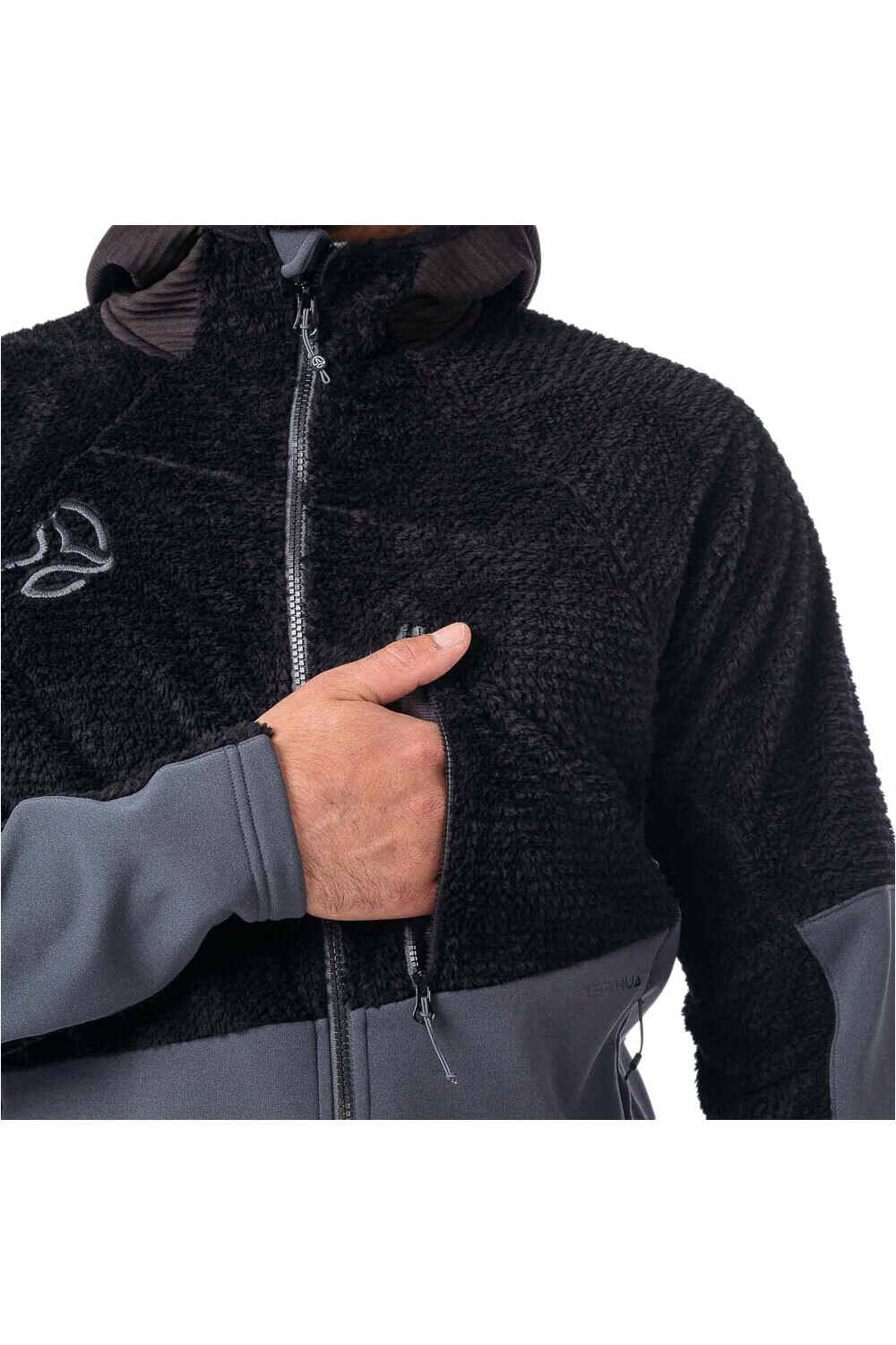 Ternua forro polar hombre LOFTER HOOD JKT M 04
