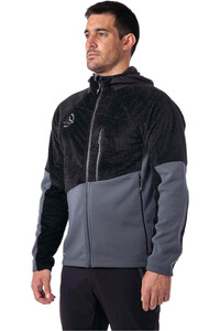 Ternua forro polar hombre LOFTER HOOD JKT M vista detalle
