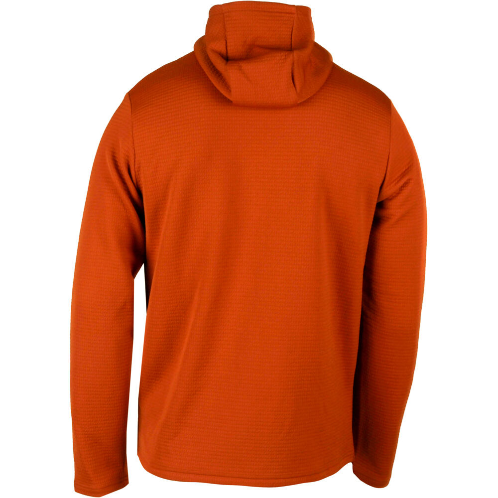 Ternua forro polar hombre PUFFY JKT HOODY M vista trasera