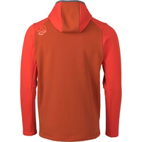 Ternua forro polar hombre PUNJAK HOOD JKT M vista trasera