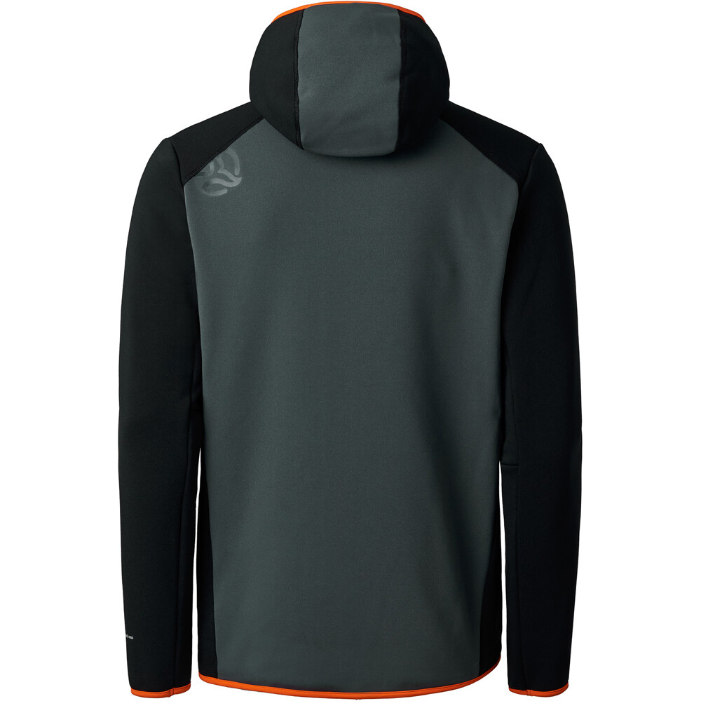 Ternua forro polar hombre PUNJAK PRO HOOD JKT M vista trasera