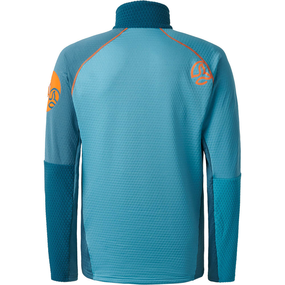 Ternua forro polar hombre RAGGER 1/2 ZIP M vista trasera