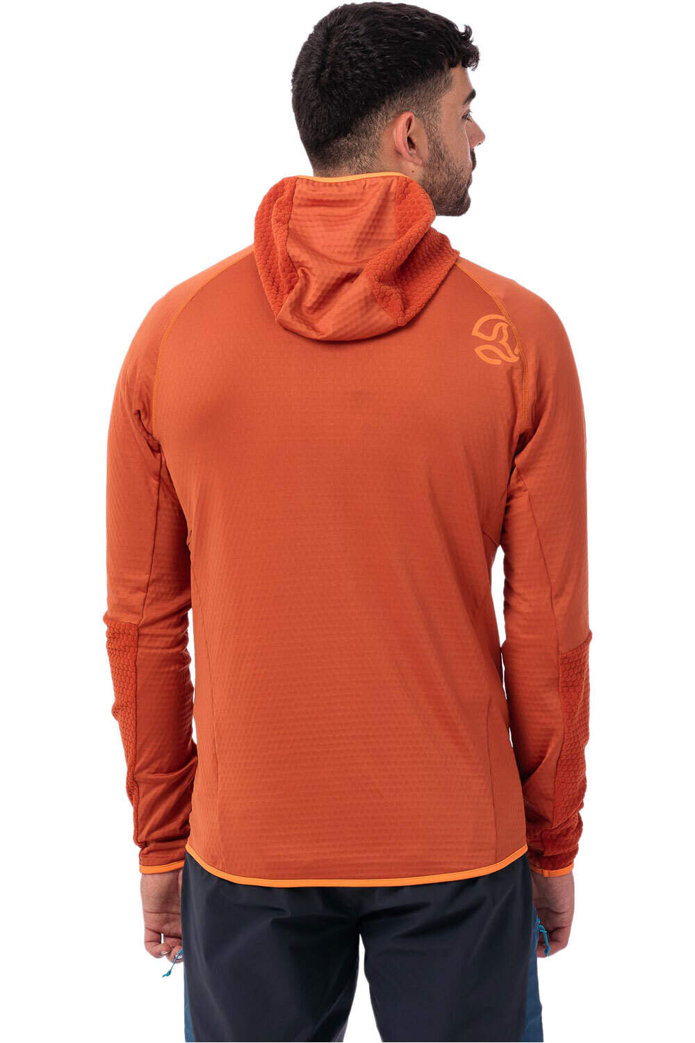 Ternua forro polar hombre RAGGER HOOD JKT M vista trasera