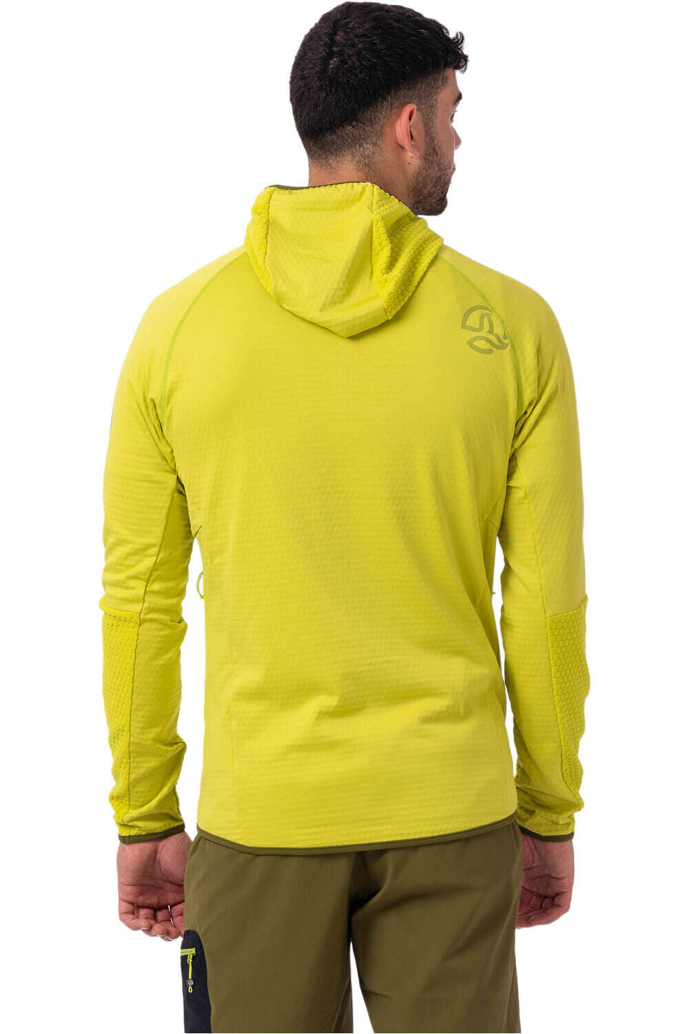 Ternua forro polar hombre RAGGER HOOD JKT M vista trasera