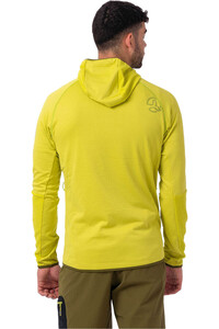 Ternua forro polar hombre RAGGER HOOD JKT M vista trasera