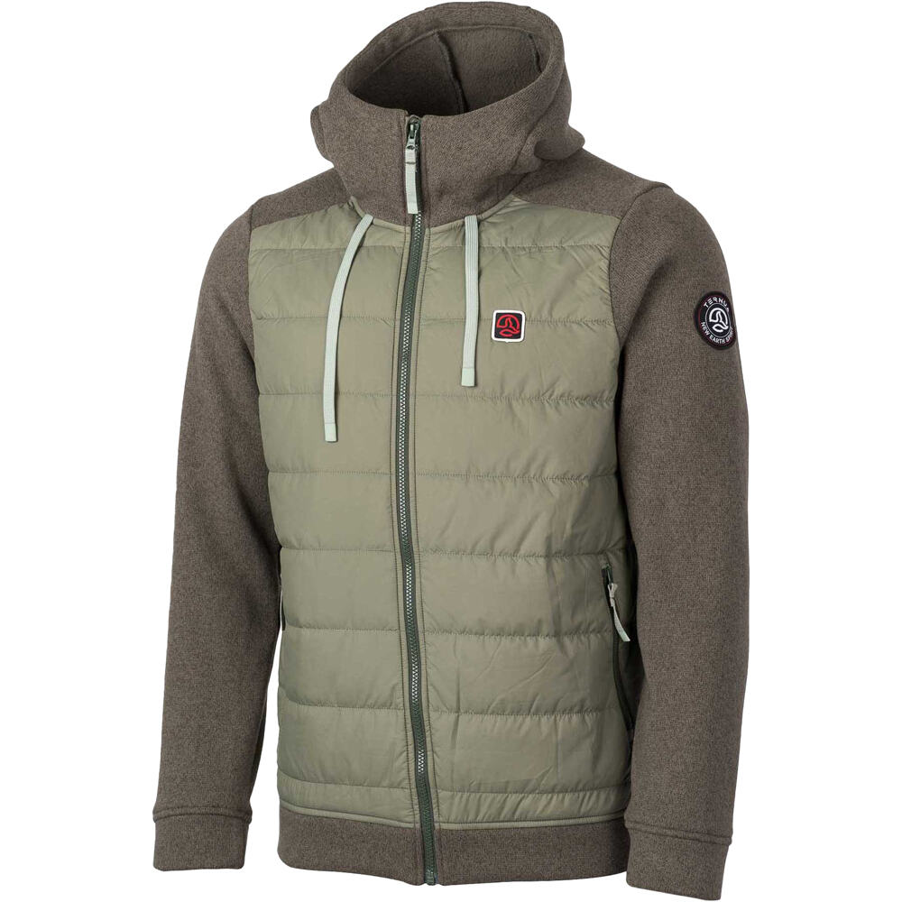 Ternua forro polar hombre SILENE HOODY JKT M vista frontal