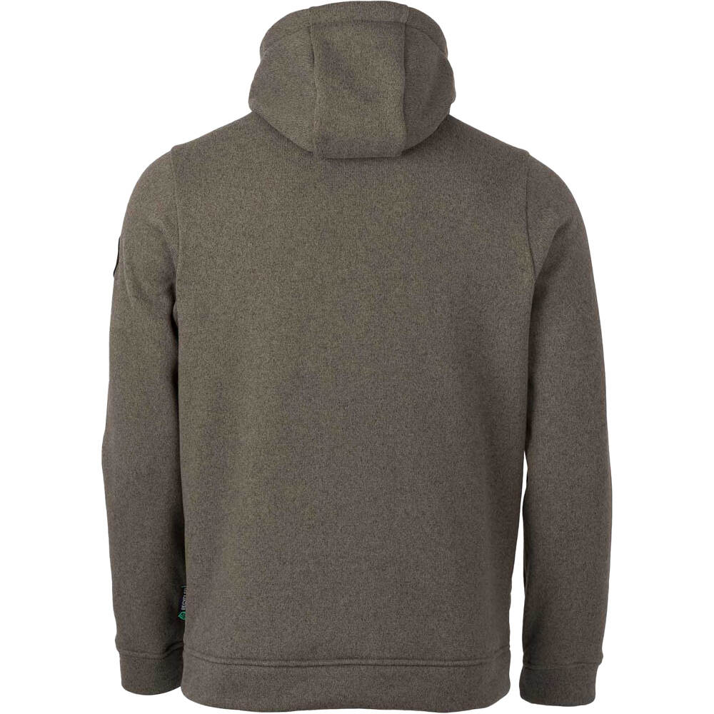 Ternua forro polar hombre SILENE HOODY JKT M vista trasera