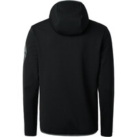 Ternua forro polar hombre SPOT HOOD 1/2 ZIP M vista trasera