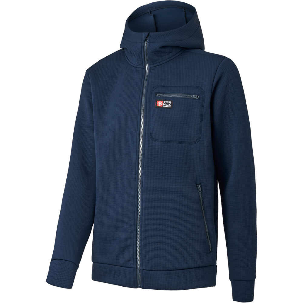 Ternua forro polar hombre STONEY HOODY JKT M vista frontal